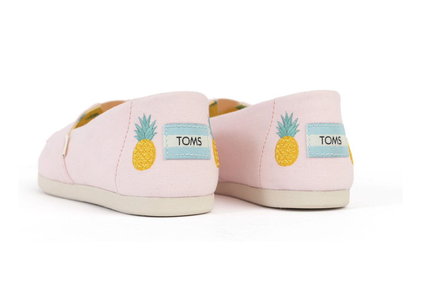 Toms Alpargata Embroidery Espadrille Pink - Womens - 52987-EUMJ